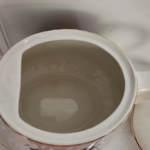 Enoch Wedgwood Tea Set, ENGLISH HARVEST Teapot Cream Sugar Bowl Set, England - Picture 6 of 7